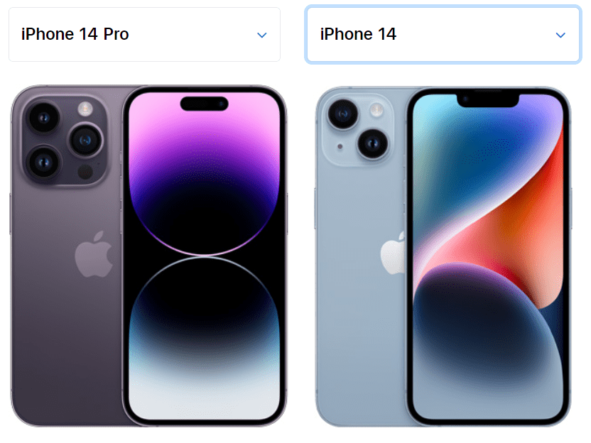 琼版苹果有啥区别:iPhone14和iPhone14Pro有啥区别？打工人怎么选？一文说清